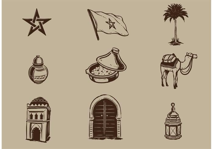 700x490 Free Morocco Vector Elements
