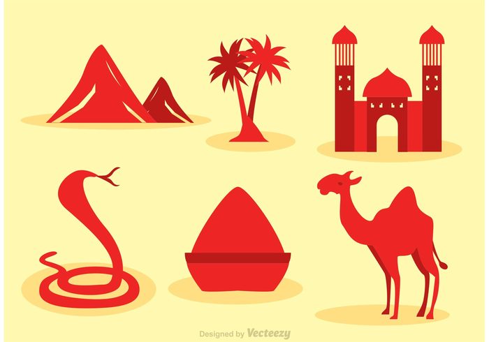 700x490 Morocco Vector Icons