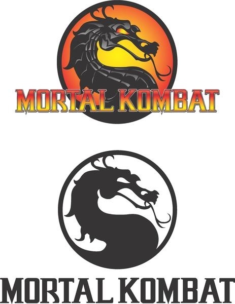 463x600 Mortal Kombat Logo Free Vector In Adobe Illustrator Ai ( .ai