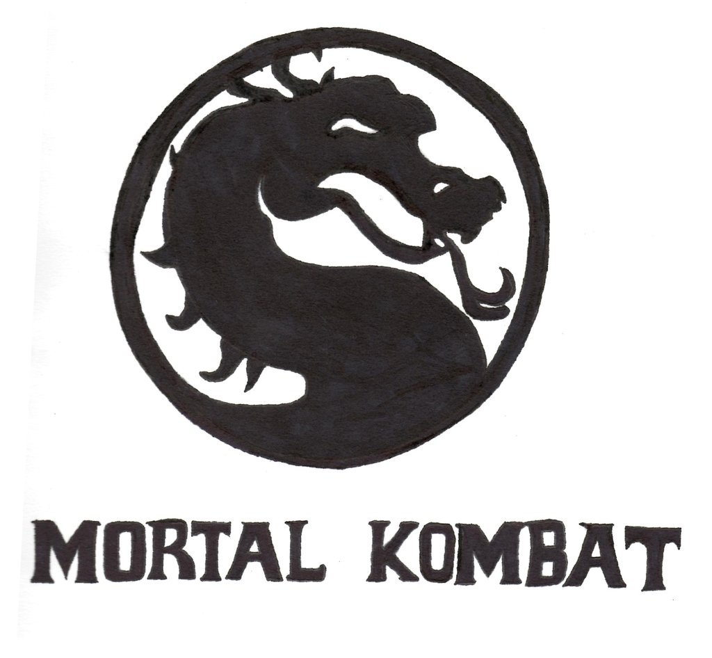1024x946 Mortal Kombat Logo By Brainglitches