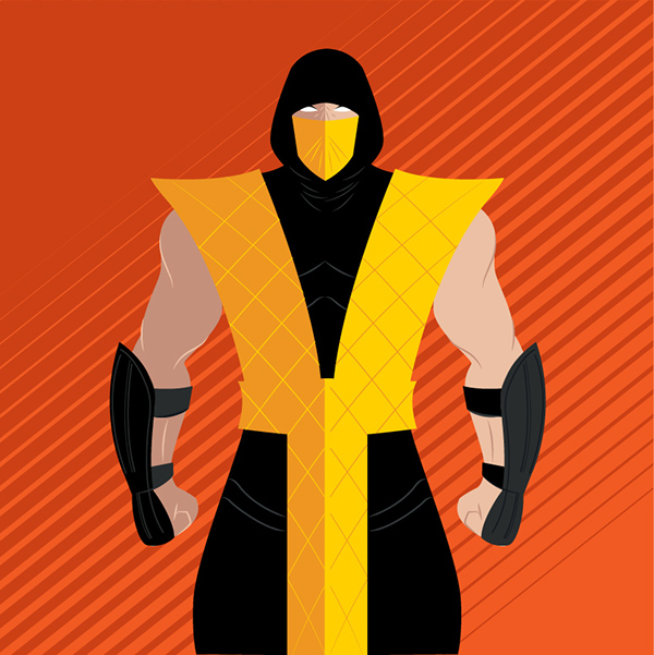 600x601 Mortal Kombat Ninjas On Behance
