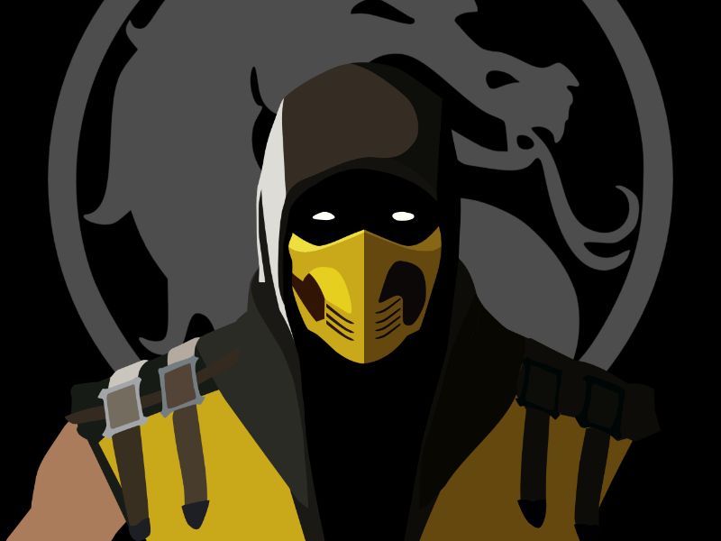 Mortal Kombat Vector at GetDrawings | Free download