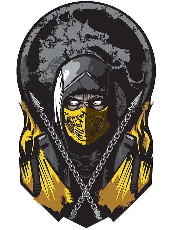 Mortal Kombat Vector at GetDrawings | Free download