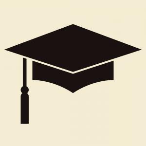 300x300 Mortar Board Or Graduation Cap Vector Orangiausa