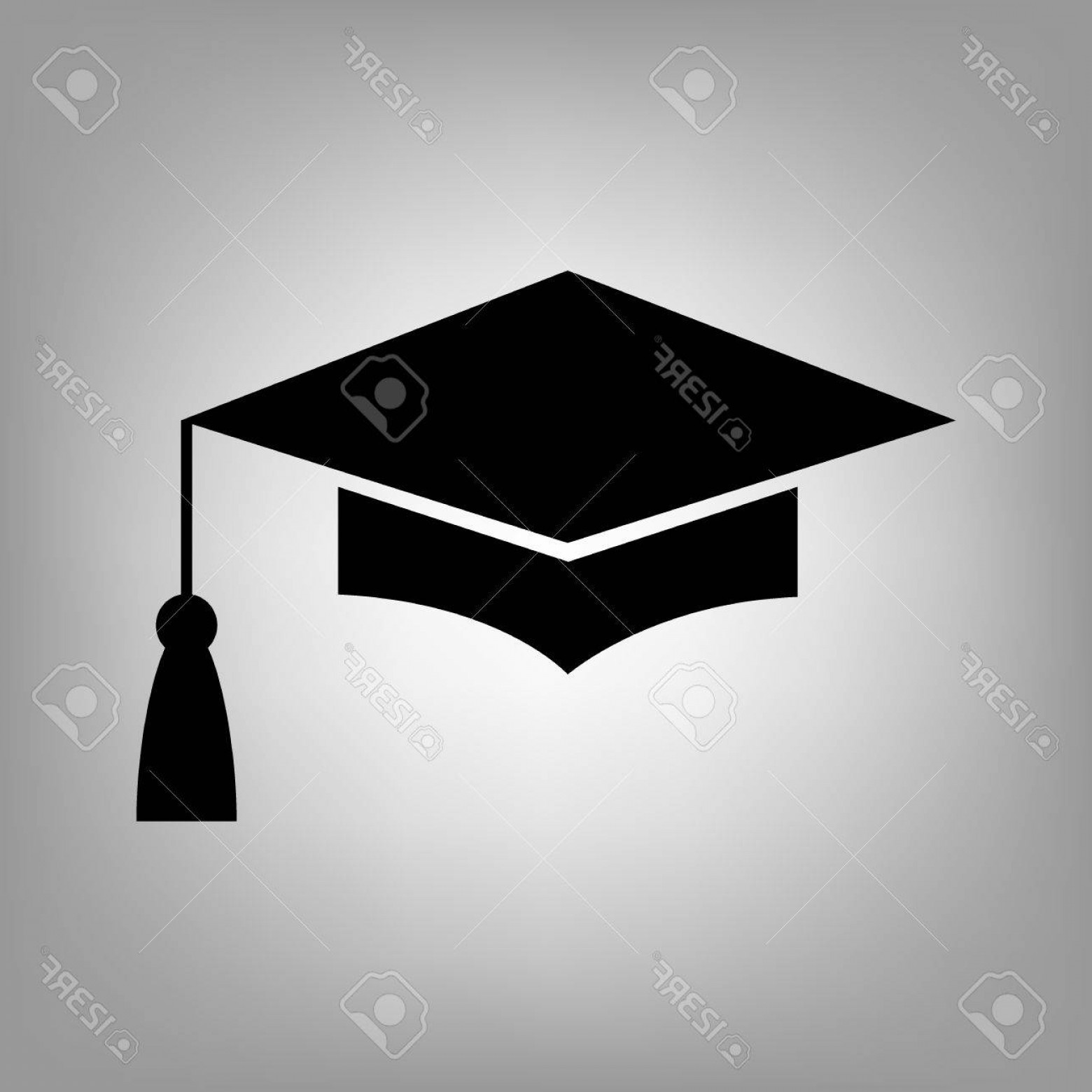 1560x1560 Photostock Vector Mortar Board Or Graduation Cap Education Symbol