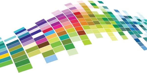 600x299 Free Vector Colorful Mosaic Pattern Background Free Vector In