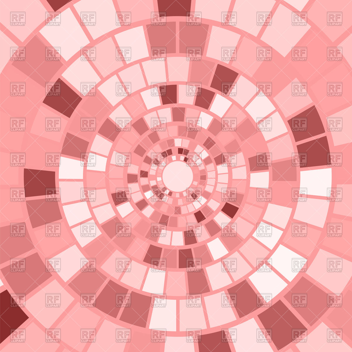 1200x1200 Abstract Tiled Radial Background