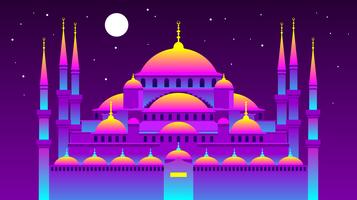 357x200 Mosque Free Vector Art
