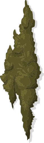 156x500 Moss Vector Clip Art Public Domain Vectors