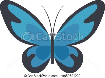 450x332 Flying Moth Icon, Flat Style. Flying Moth Icon. Flat Illustration