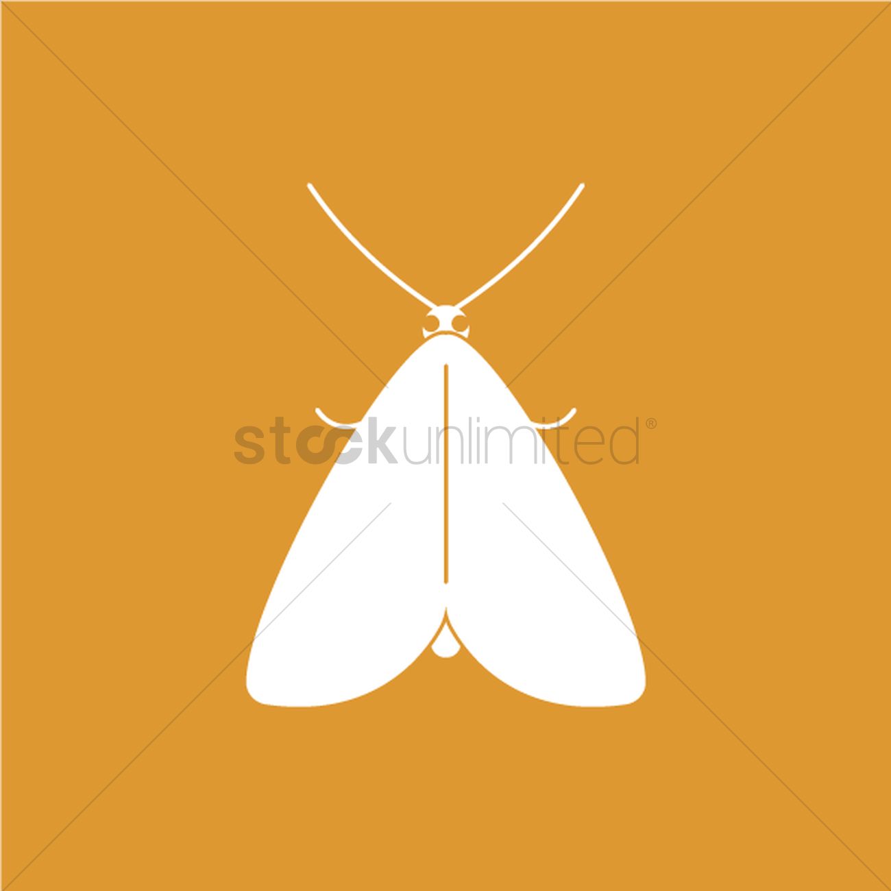 1300x1300 Moth Vector Image