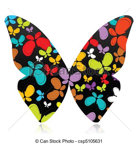 450x470 Moth Clipart Vector