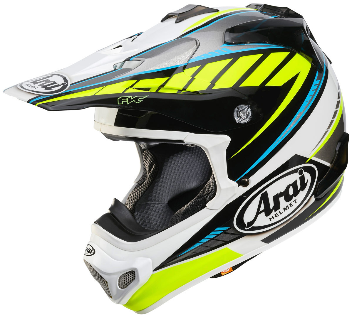 1198x1080 Arai Mx V Rumble Motocross Helmet Yellow Blue White Home