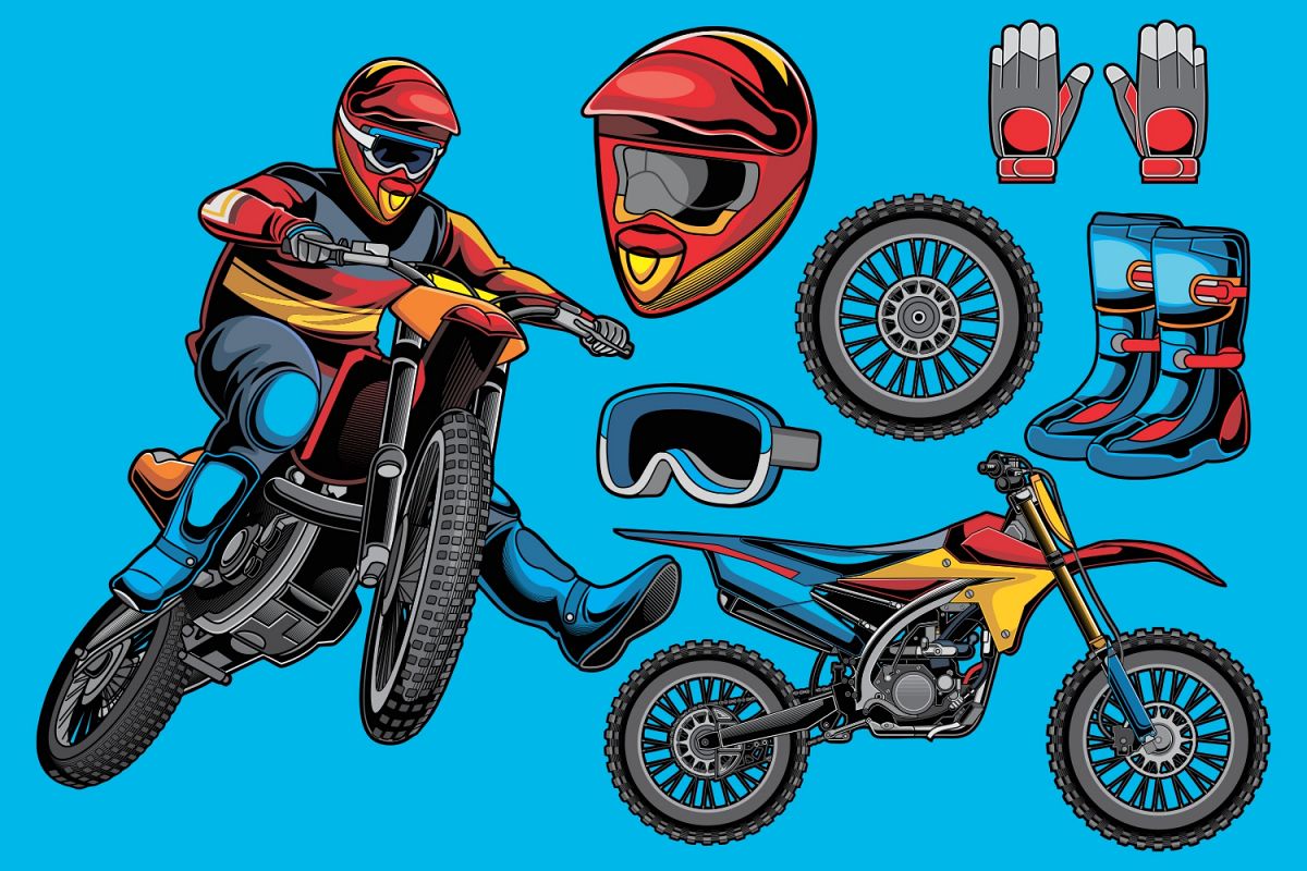 1200x800 Motocross Vector Pack