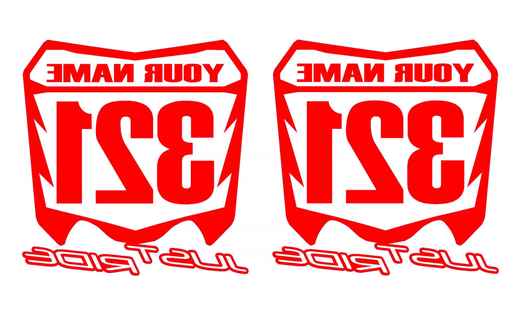 1800x1093 Images Of Motocross Number Plate Template Download Shopatcloth