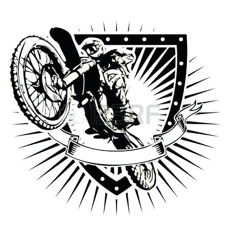 450x450 Motocross Clip Art Transportation Vector Clip Art A Extreme