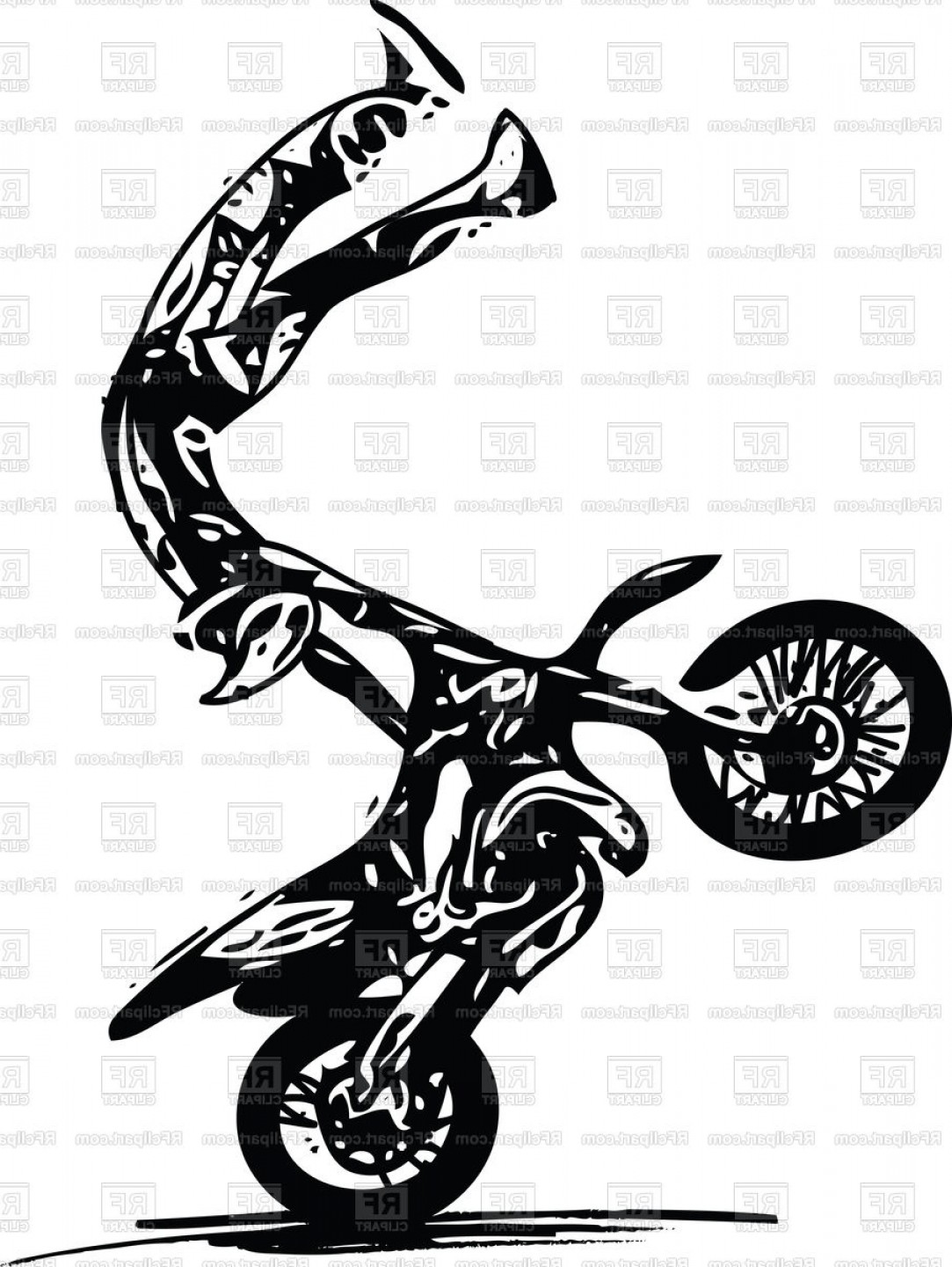 1083x1440 Motocross Silhouette Vector Sohadacouri