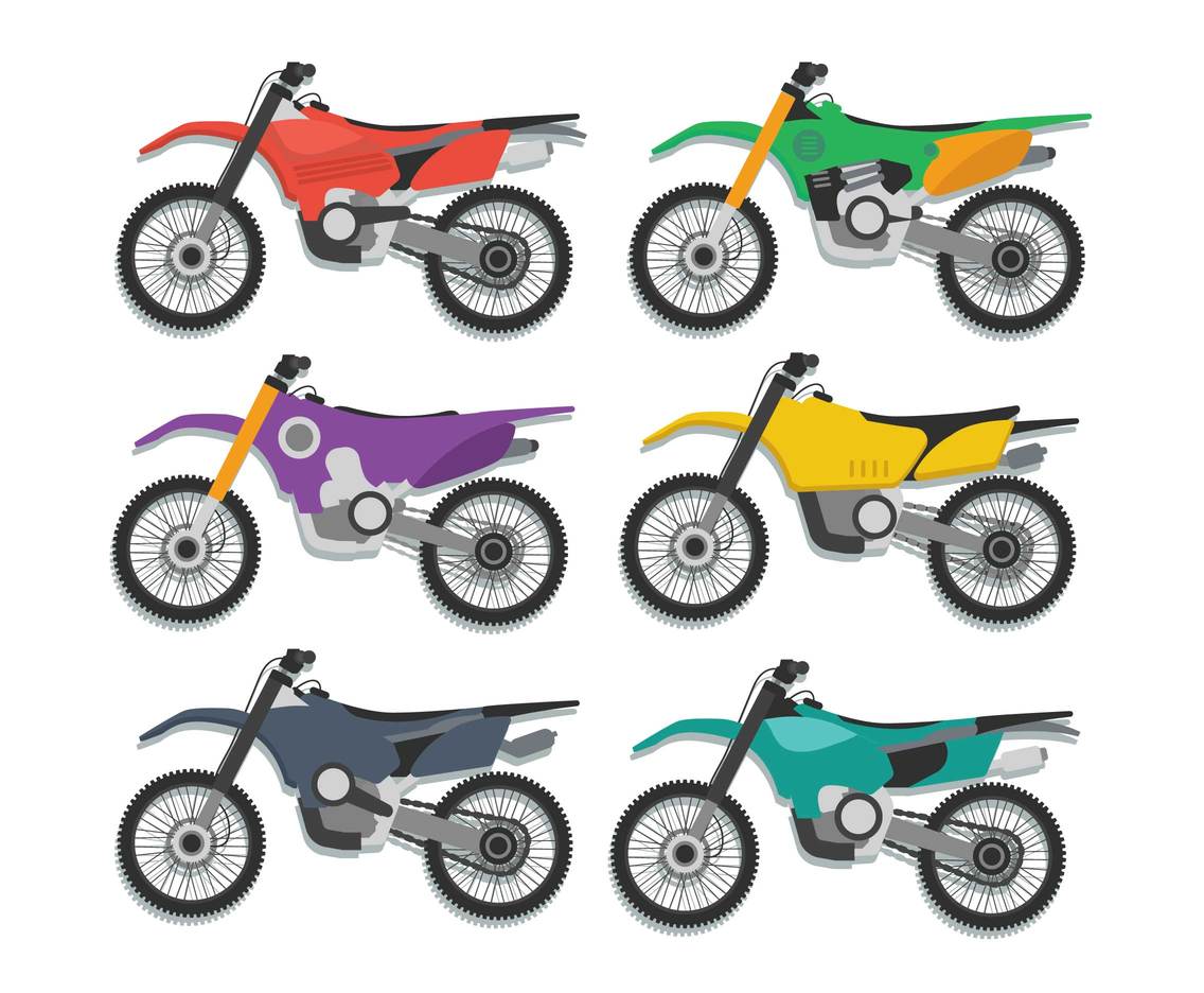1136x936 Motocross Vector Set Vector Art Amp Graphics