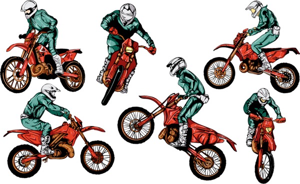 600x368 Motocross Motion Vector Graphics My Free Photoshop World