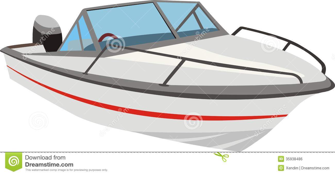 1300x681 Free Speed Boat Vector Library Stock