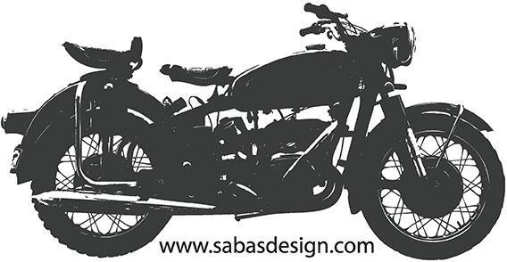 568x294 Vintage Motor Bike Vector 123freevectors