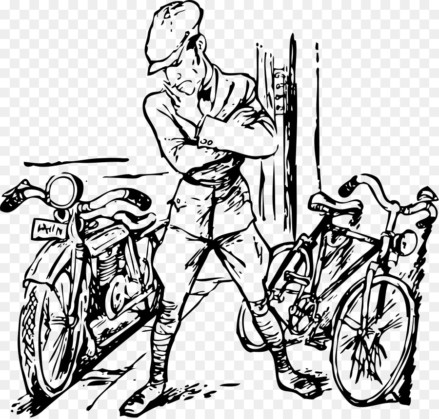 900x860 Motorcycle Bicycle Scalable Vector Graphics Clip Art