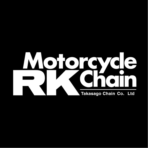 600x600 Rk Motorcycle Chain Free Vector In Encapsulated Postscript Eps