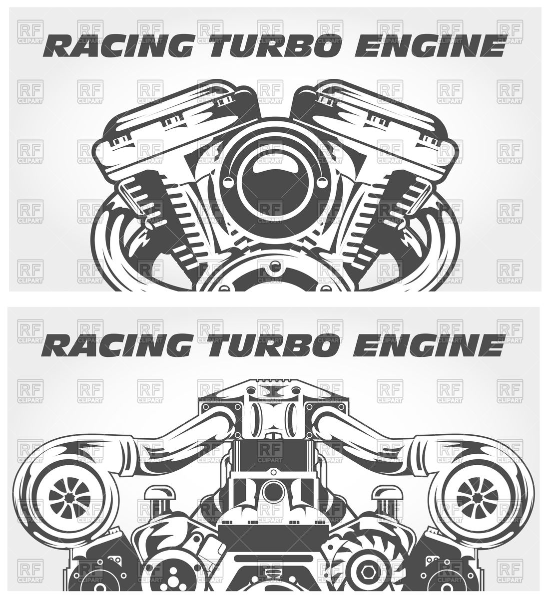 1099x1200 Turbocharging Racing Engine And Motorcycle Power Motor Vector