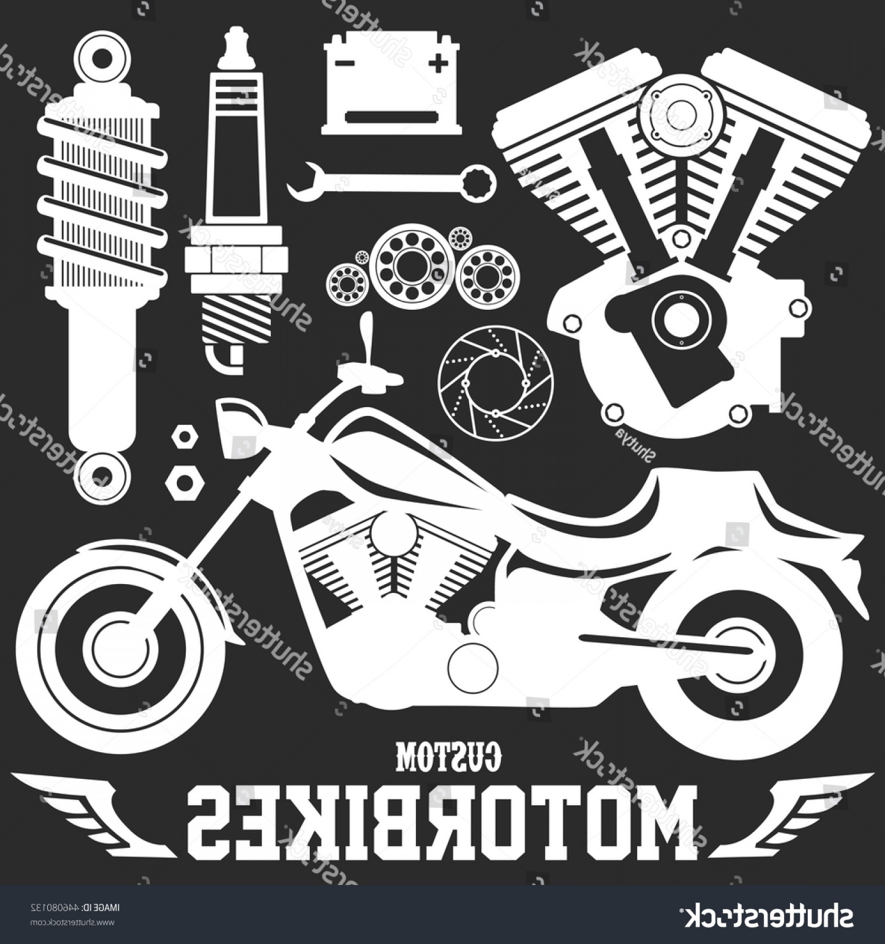 1800x1920 Motorcycle Parts Bike Custom Garage Items Shopatcloth