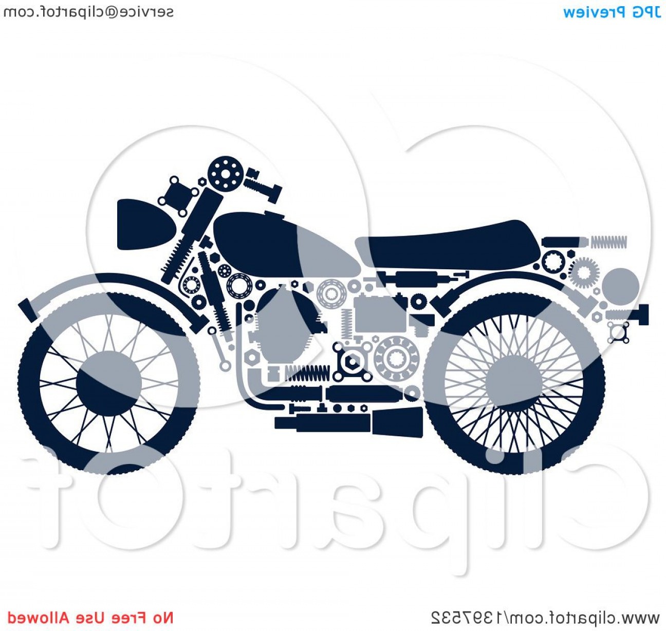 Motorcycle Parts Vector at GetDrawings | Free download