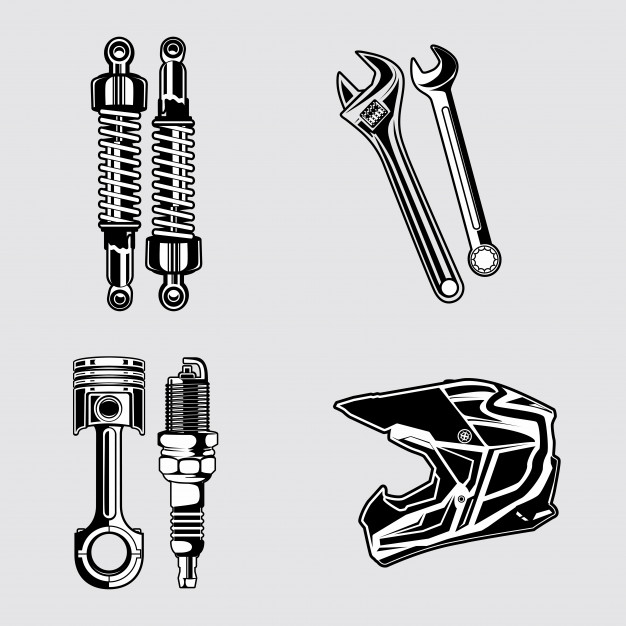 Motorcycle Parts Vector at GetDrawings | Free download