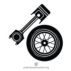 300x300 Motorcycle Parts Vector Image In Public Domain Vehicles Vectors