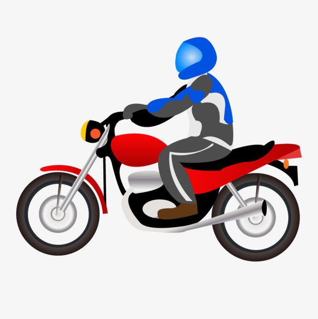 650x651 Vector Simple Motorcycle Riders, Simple, Motorcycle, Horseman Png
