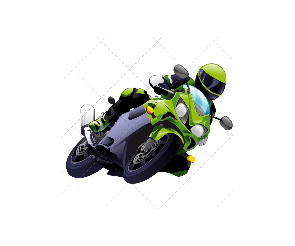 1200x1000 Cartoon Biker Vectors