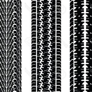 300x300 Photostock Vector Tracks Of Bicycle And Motorcycle Tires Vector