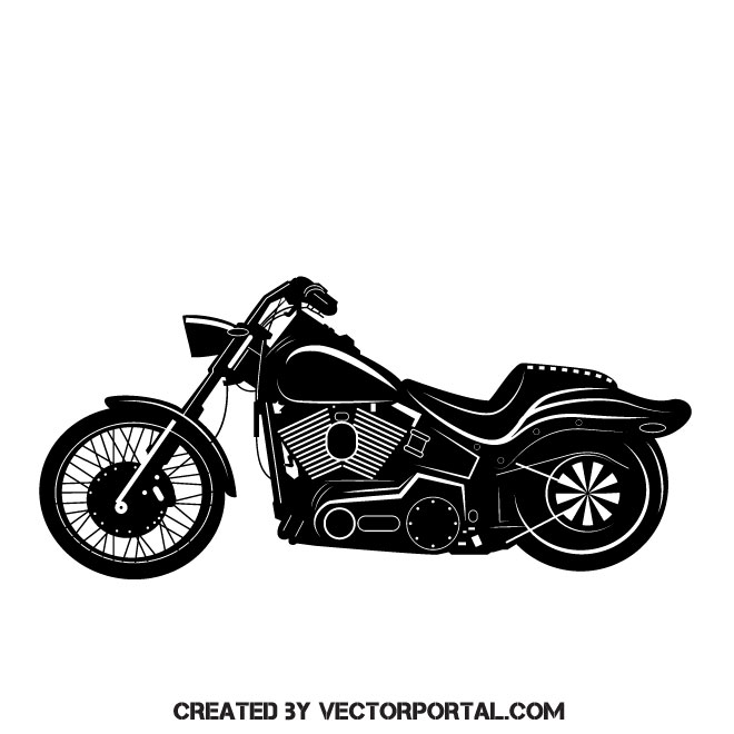 660x660 Motorcycle Vector Art