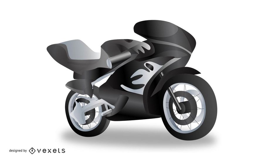 900x537 Realistic Motorcycle Vector