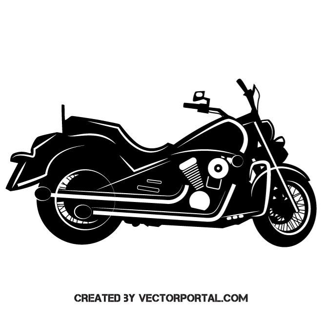 660x660 Motorcycle Vector Clip Art