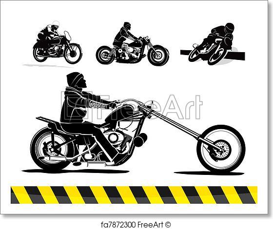 560x470 Free Art Print Of Motorcycle Vector Background. Motorcycle Vector