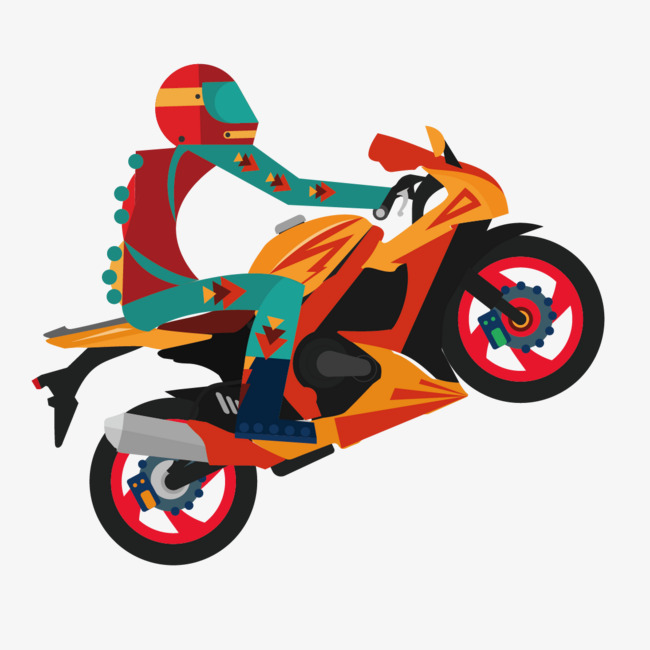 650x650 Vector Motorcycle Free Download