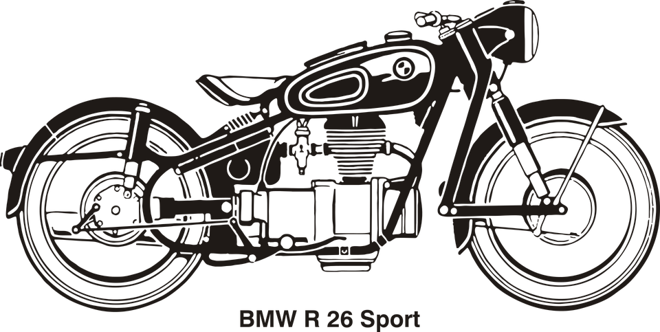 Motorcycle Vector Png