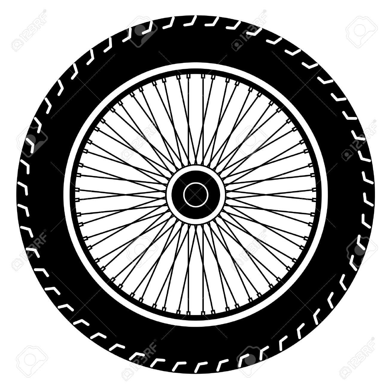 1300x1300 Collection Of Motorbike Wheel Drawing High Quality, Free