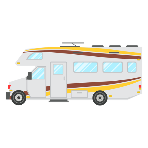 512x512 Motorhome Vehicle Vector