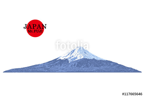 500x338 Japan, Mount Fuji,vector Illustrationjapanese Famous Place And