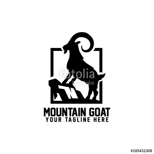 500x500 Mountain Goat Logo Stock Image And Royalty Free Vector Files On
