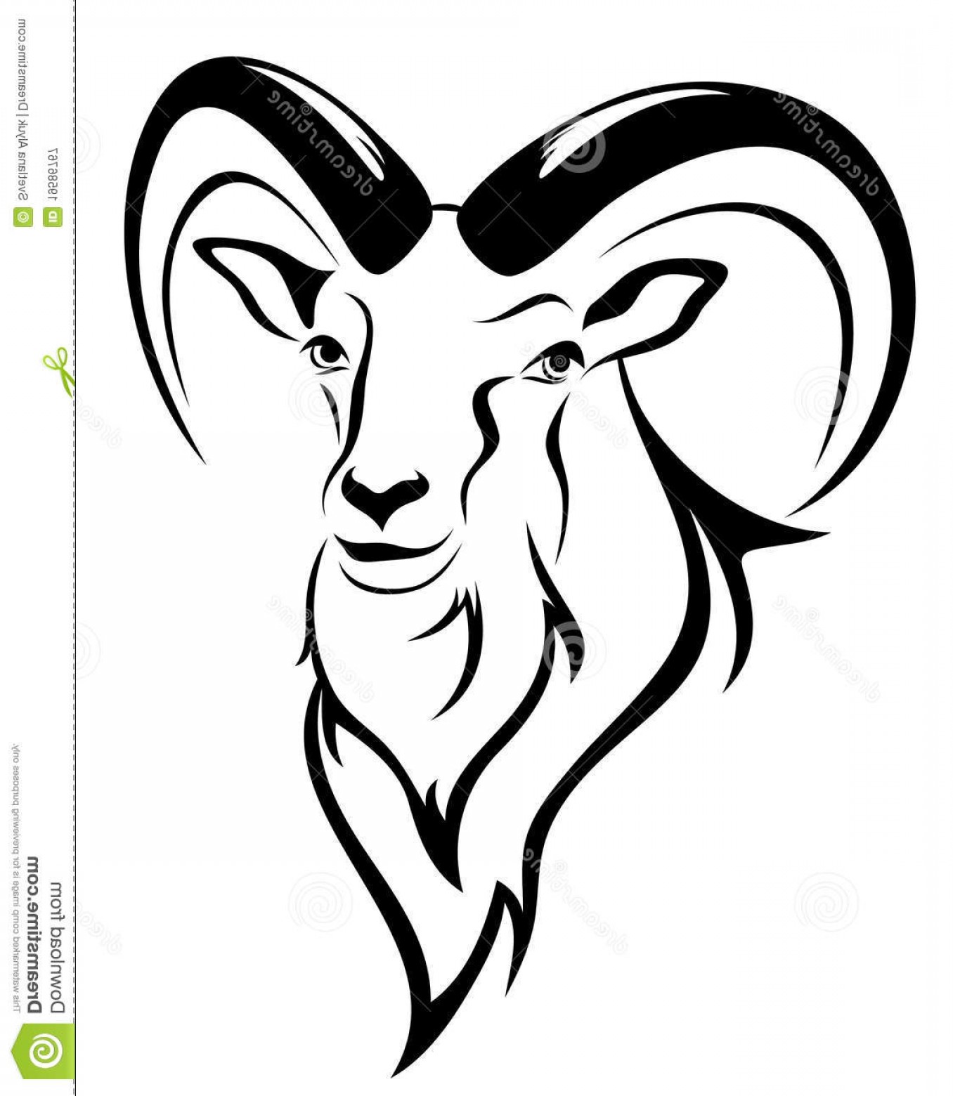 Mountain Goat Vector at GetDrawings | Free download