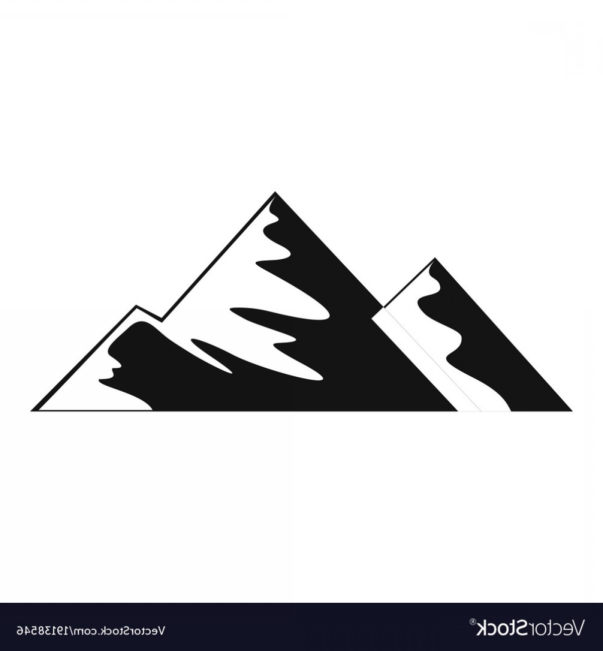 1200x1296 Mountain Icon Vector Geekchicpro
