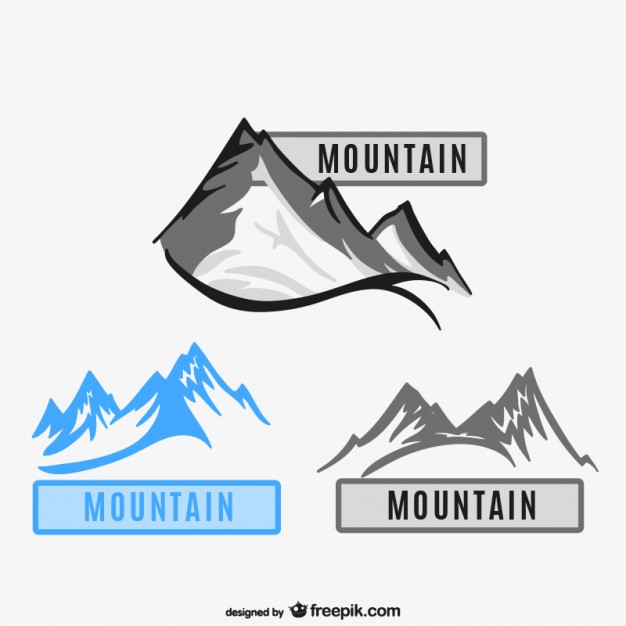 626x626 Mountains Logos Vector Free Download