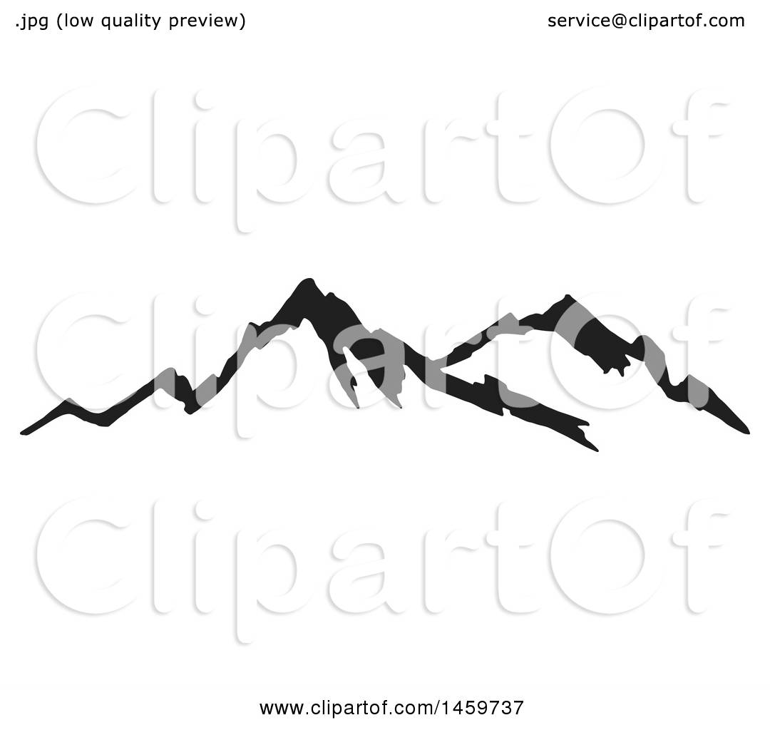 1080x1024 Mountain Range Vector Art