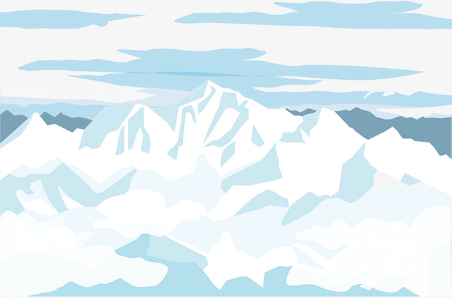 650x429 Snow Mountain Top Vector, Snow Vector, Mountain Vector, White
